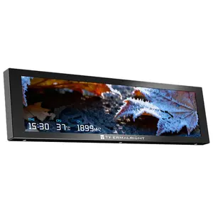 TV 9.16 LCD BLACK cooling monitor 750hz display Vertical Mode View 9.16-inch Magnetic USB HD Secondary Curved All-in-One CPU Water Cooler Screen DIY Theme ice cpu cooling