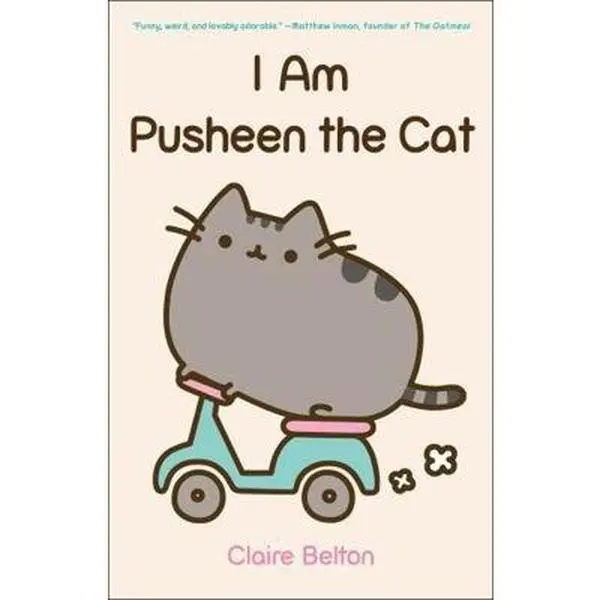 Used Literature Book - I Am Pusheen the Cat by Claire Belton (Paperback, English) - Reading Materials for Comics Fans, 0.78 lb