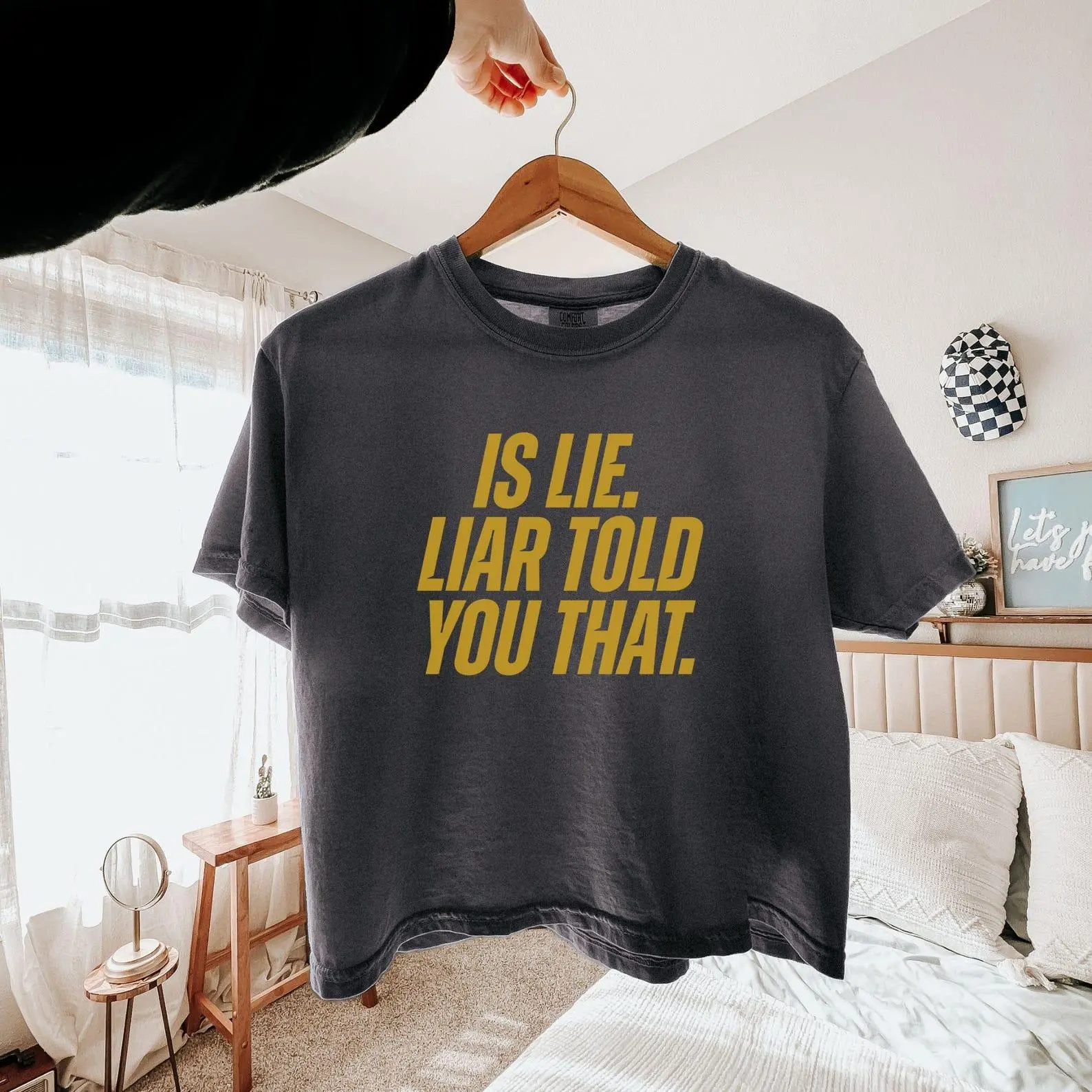 Is Lie Liar Told You That Connor Storrie Heated Rivalry Inspired Shirt Ilya and Shane Comfort Colors®Womens Boxy Tee Hockey MM Book Merch