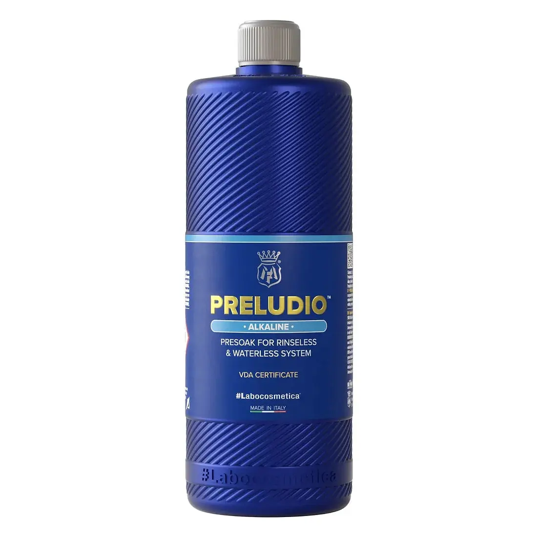 Labocosmetica PRELUDIO ALKALINE Presoak - Automotive Rinseless & Waterless System Cleaner, Non-Corrosive Household Cleaner, Mildew Stain Remover, Household Cleaners
