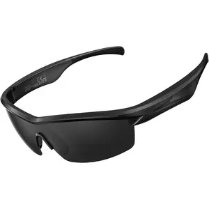 Wearable Bluetooth Audio Smart Glasses, Polarized Sports Sunglasses with Open-Ear Speakers, Hands-Free Calls, Voice Assistant, UV Protection, IPX5 Waterproof for Cycling, Driving