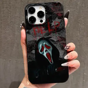Horror Movie Phone Case Scream Ghostface Cover, Accessories, Anti-Drop Protection Design Compatible with Multiple Models, Perfect Gift for Him Her