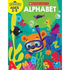 Scholastic Little Skill Seekers: Alphabet Activity Book Paperback – June 1, 2018