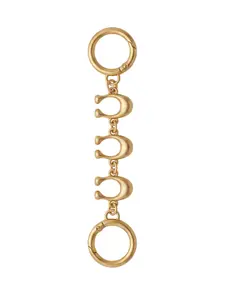 Vintage Gold C Letter Bag Chain Strap | Luxury Matte Metal Bag Extender Chain, Detachable Crossbody Handbag Chain, Stylish Purse Decor Accessory for Women Designer Shoulder Bag DIY Decoration