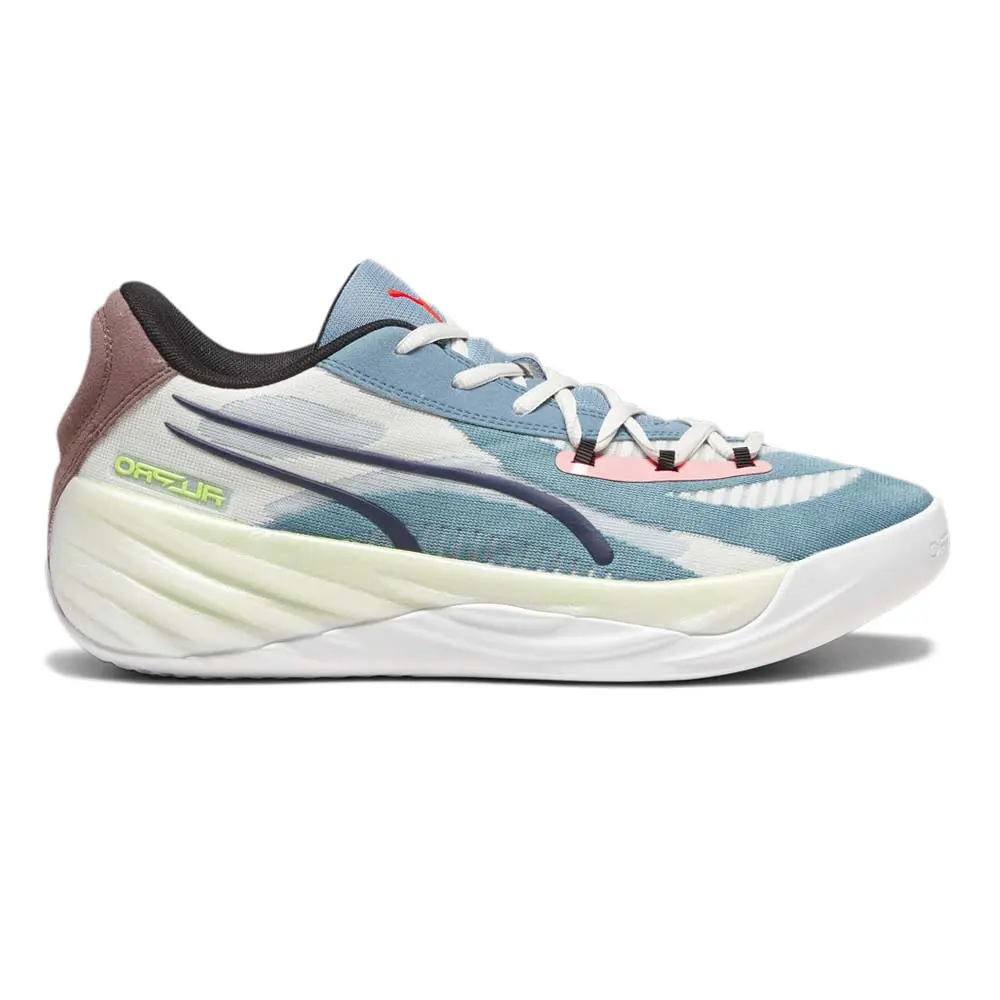 PUMA Mens All Pro Nitro Basketball Sneakers Shoes - Blue