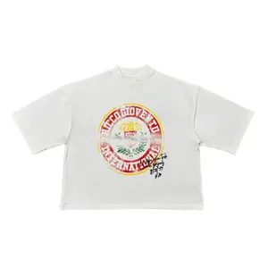 White “Ivy League” Oversized Tee