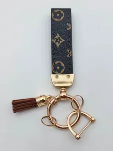 Classic Ditsy Floral Pattern Keychain, Multi-Use Car and Door Key Holder, Fashionable and Durable, Ideal Gift for Friends