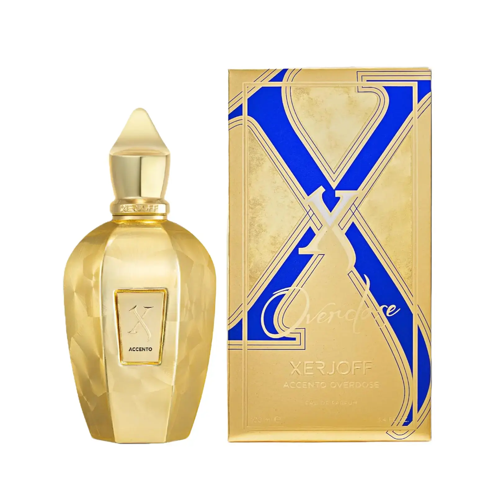 Xerjoff Accento Overdose for Unisex Eau de Parfum Spray, 3.4 Ounce