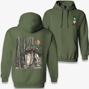 Dive Bomb Clothing Bomber Hoodie – Minimalist Bomb Logo Pullover, Unisex Stylish Outdoor Hoodie for Men & Women, Waterfowl Hunting & Duck Hunting Apparel