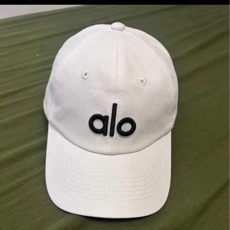 Performance Off-Duty Cap, District Trucker Hat, Black Baseball with White Letter Design - 100% Polyester, Sun Protection & Fit for Outdoor Running and Activities, Outdoor Headwear Minimalist Baseball Durable Woven cap