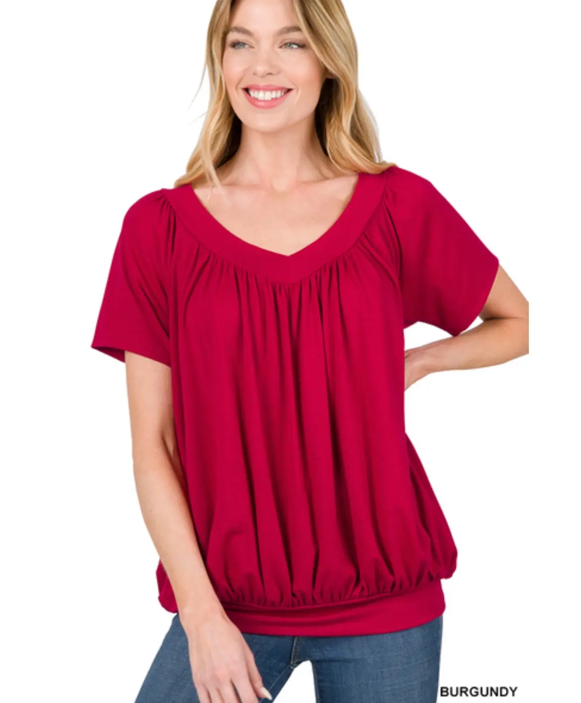 Adora Pleated Blouse