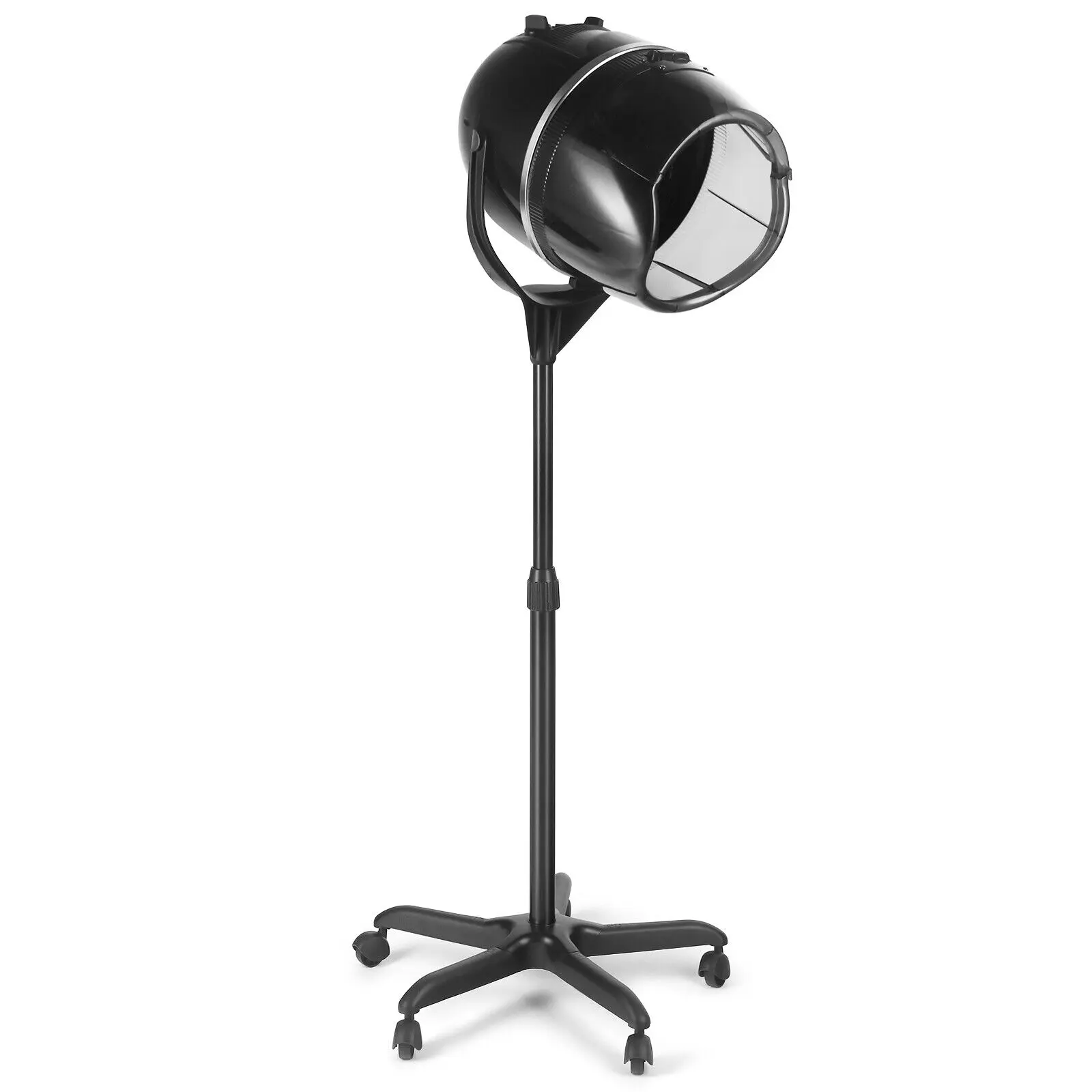 Adjustable Hood Dryer Stand Up Bonnet Hair Dryer with Rolling Base and Adjustable Features
