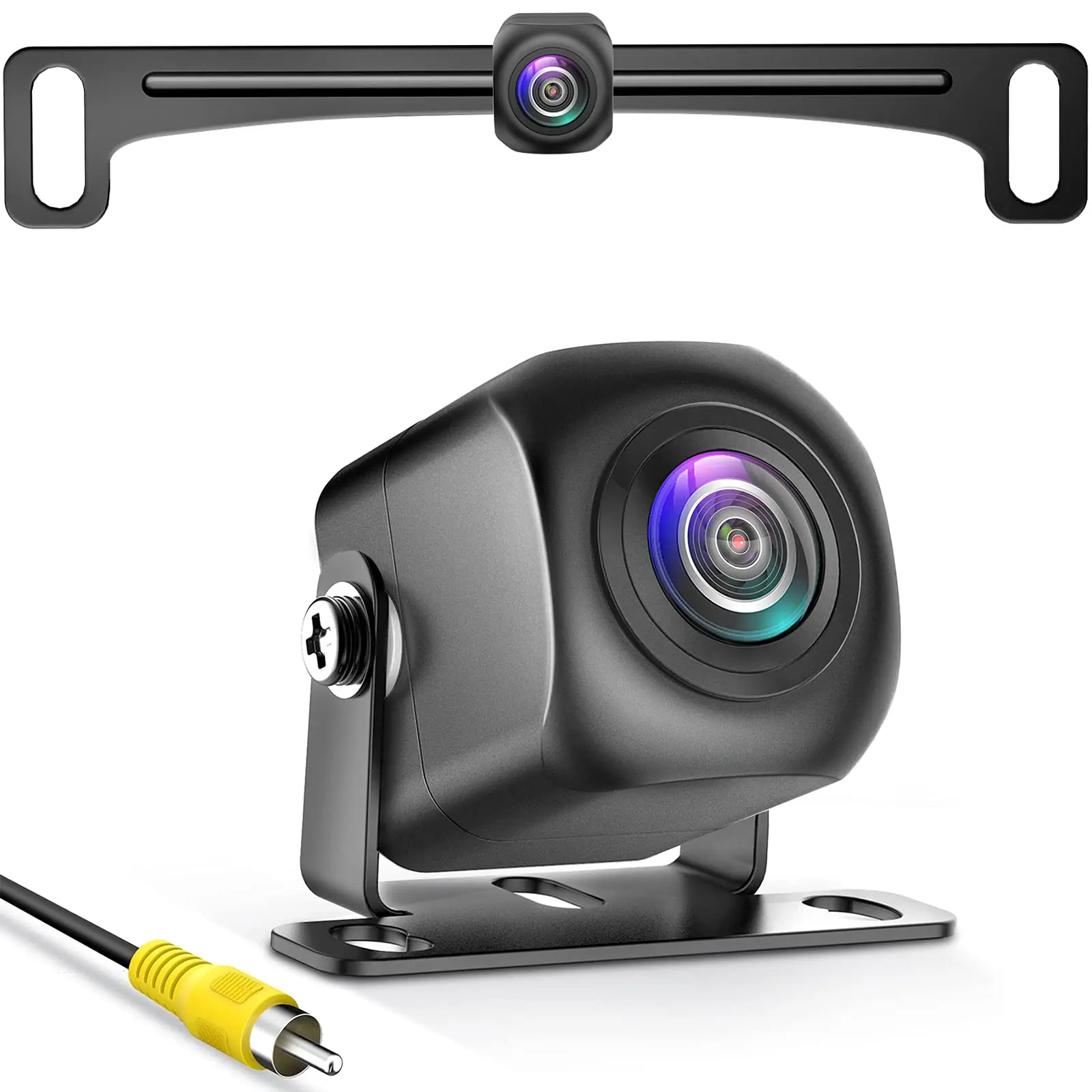 Backup Camera Ahd 1080p Metal 170 Degree Wide Angle Rearview Reversing Pmd2a-s Clear Night Vision Ip69 Waterproof Reverse Rear View For Car Vehicle Suv Rv