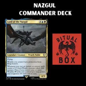 Lord of the Nazgul Commander Deck - Curated by Ritual Box
