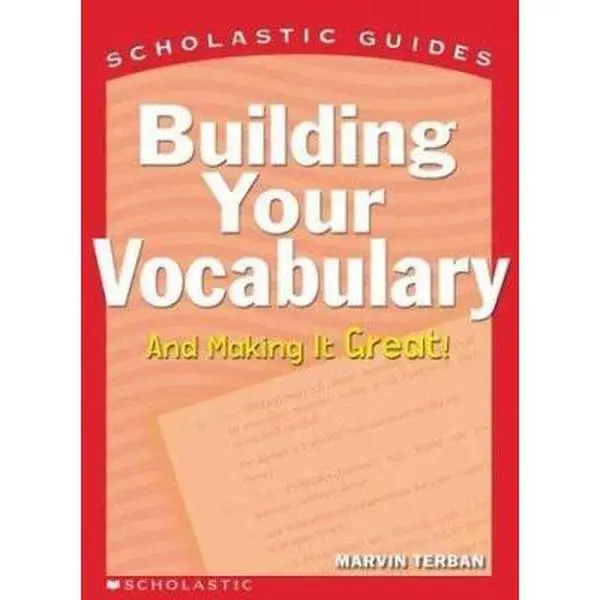 USED Book - Building Your Vocabulary (Scholastic Guides) by Marvin Terban (Paperback) - english