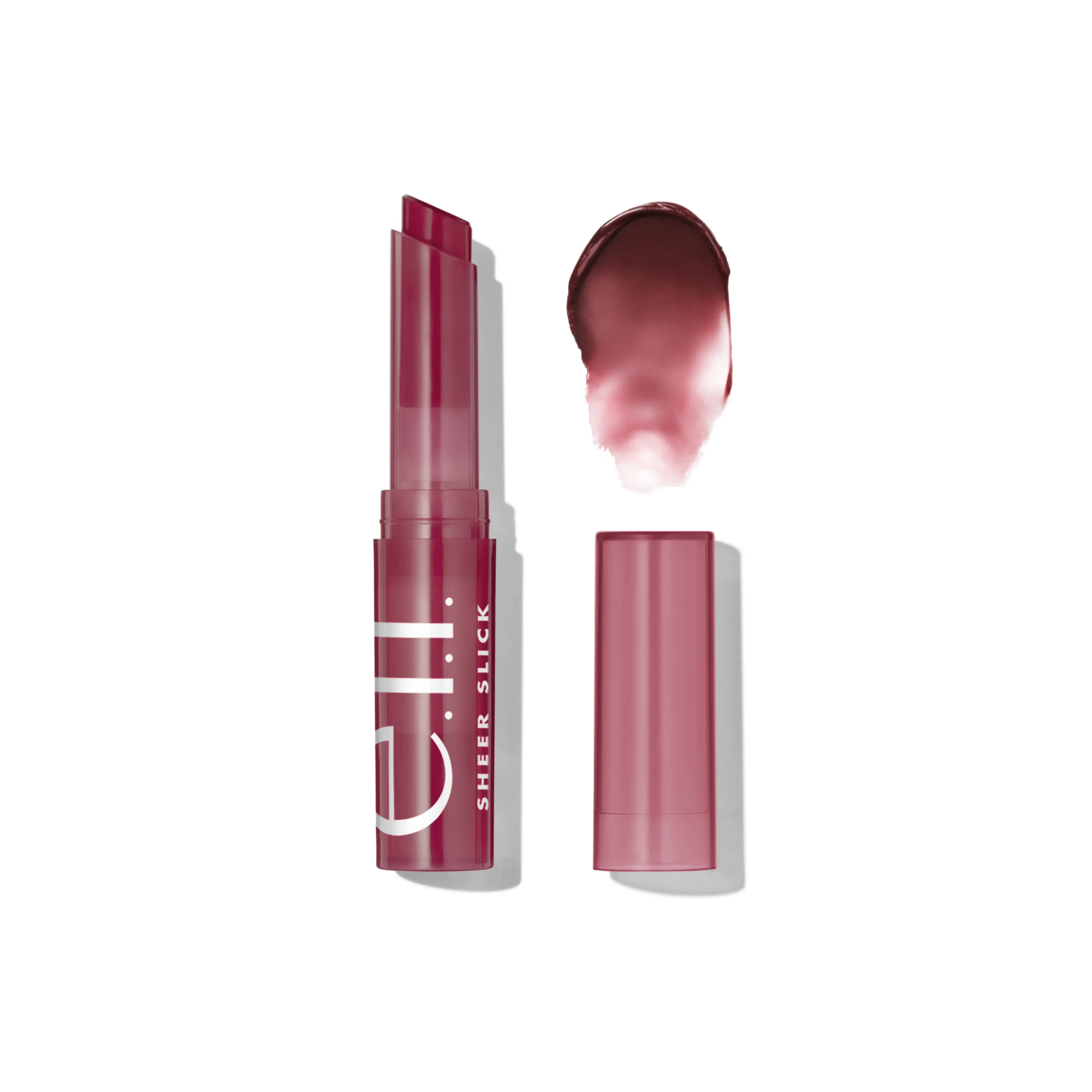 e.l.f. Sheer Slick Lipstick Black Cherry - Hydrating Tinted Lip Balm, Glossy Shine, Vitamin E & Meadowfoam Oil, Vegan Cruelty-Free, $6 e.l.f. Sheer Slick Lipstick Black Cherry - Hydrating Tinted Lip Balm, Glossy Shine, Vitamin E & Meadowfoam Oil, Vegan Cruelty-Free, $6