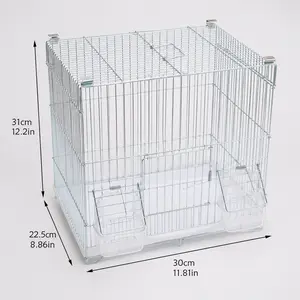 Jaula  para Cría de Aves con Malla Metálica