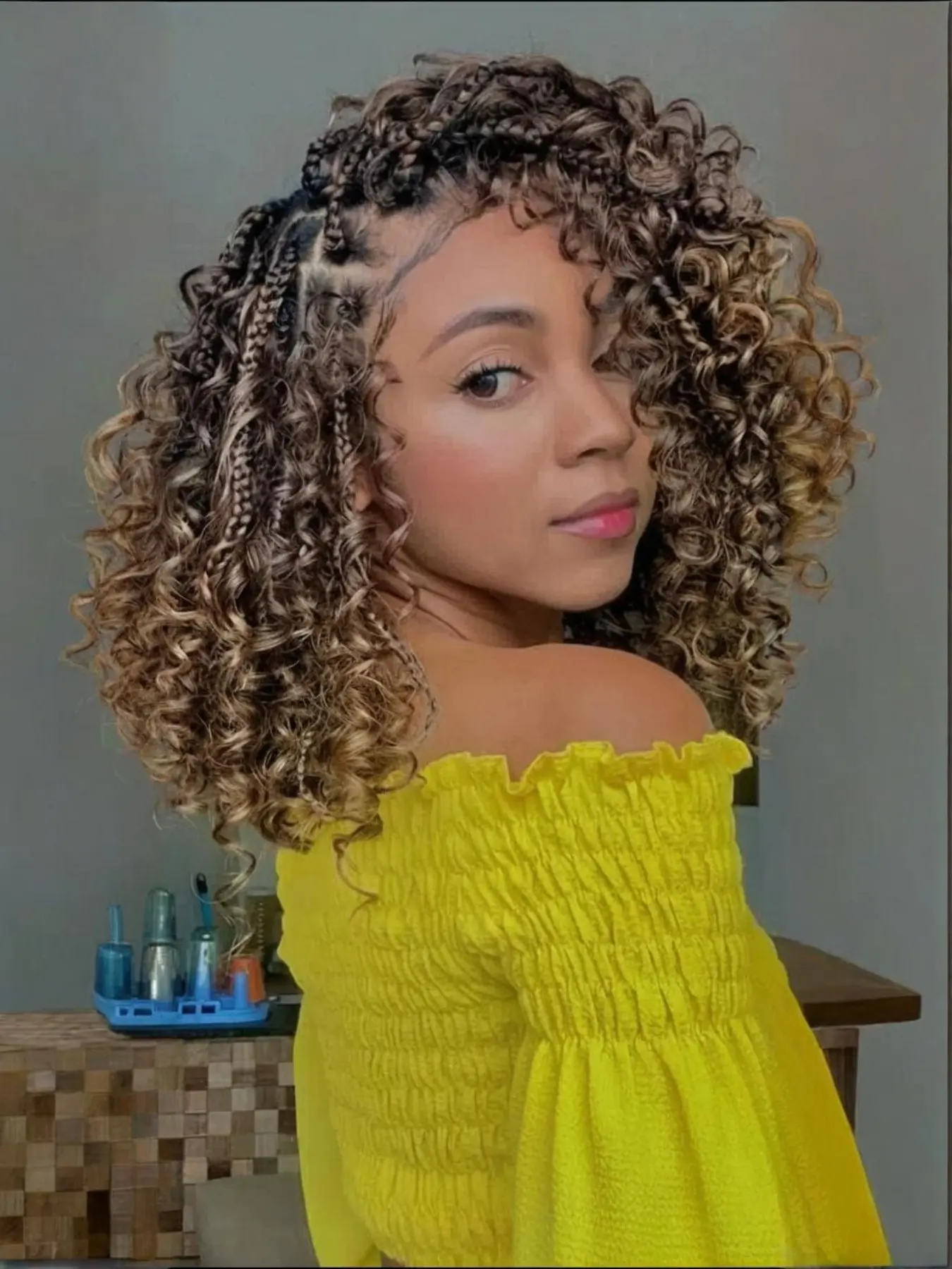 Braided Wigs for Women 16inch 13x6HD Braided Lace Front Wigs Boho Braided Wigs with Baby Hair Black Goddess Box Braid Wig Natural Looking Braids Premium Synthetic Braided Lace Front Wigs Bohemian Braided Wigs Boho Style Wigs