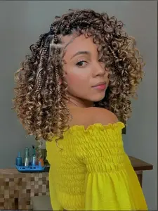 Braided Wigs for Women 16inch 13x6HD Braided Lace Front Wigs Boho Braided Wigs with Baby Hair Black Goddess Box Braid Wig Natural Looking Braids Premium Synthetic Braided Lace Front Wigs