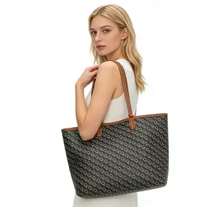 2026 High-end Letter Monogram Tote , Single  Handheld Large Capacity Commuter Underarm , Casual Minimalist Magnetic Closure Mother-and-child Shopping Tote Mommy  shoulder bag women