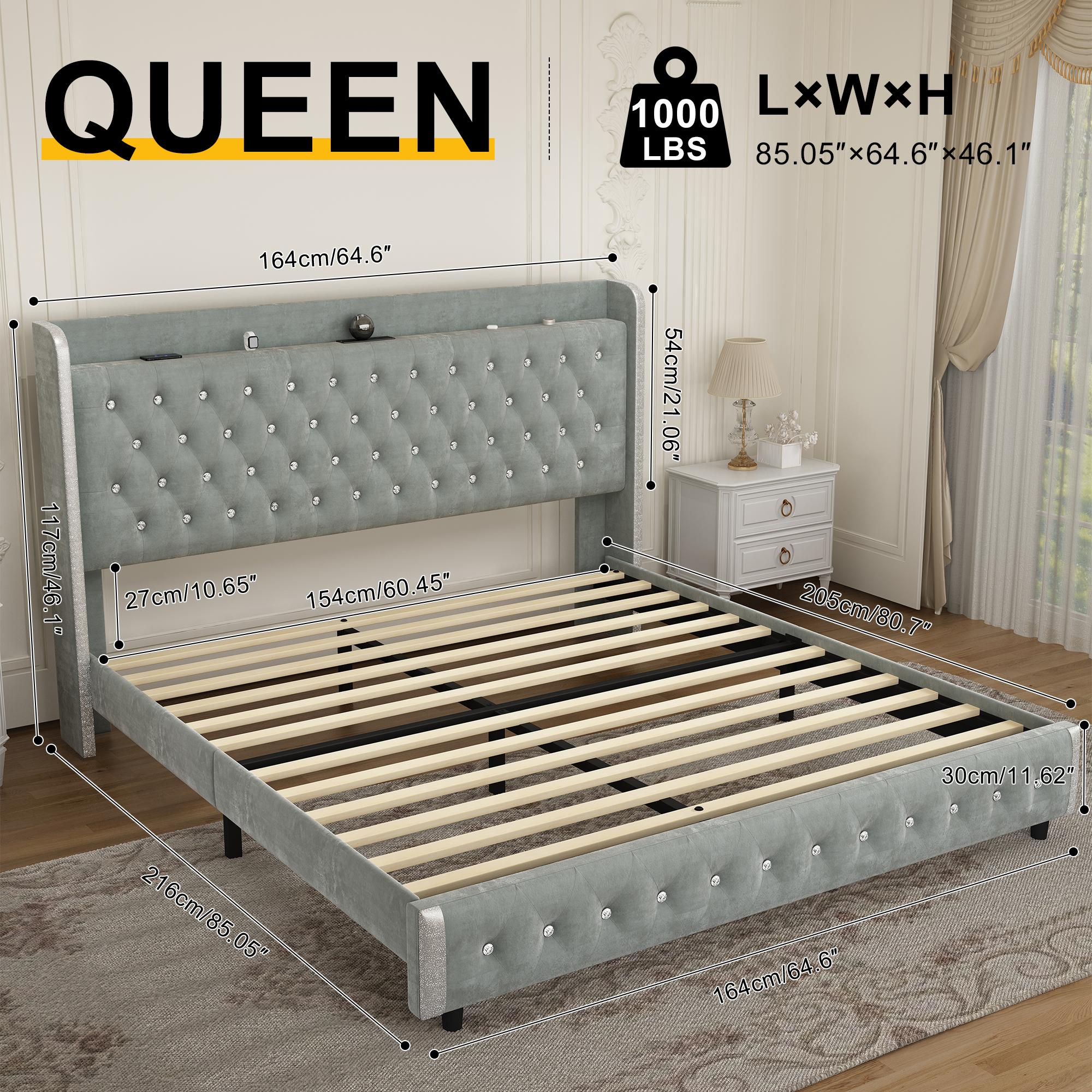 GEGOFORU Queen LED Bed Frame with Galaxy Projector & Bluetooth Speaker, Upholstered Platform Bed with 46” Tall Headboard, USB Charging Station, Storage Drawers & Wood Slat Support,Silent & Noise,Velvet GEGOFORU Queen LED Bed Frame with Galaxy Projector & Bluetooth Speaker, Upholstered Platform Bed with 46” Tall Headboard, USB Charging Station, Storage Drawers & Wood Slat Support,Silent & Noise,Velvet