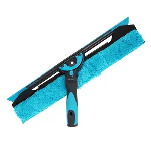 Moerman F*LIQ Liquidator 3.0 & Excelerator 2.0 Squeegee Combo with Ergonomic Grip & Microfiber Pad for Easy Window Cleaning