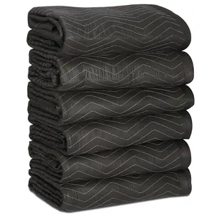 Segawe 6 Padded Moving & Packing Blankets Heavy Duty Non-woven Fabric - 80" x 72" (65 lb/dz Weight) Segawe 6 Padded Moving & Packing Blankets Heavy Duty Non-woven Fabric - 80" x 72" (65 lb/dz Weight)