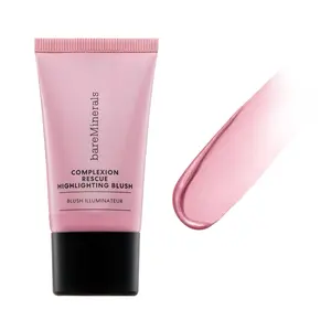 Bare Minerals Complexion Rescue Highlighting Blush - Makeup Gel-Cream Blush Highlighter for Dewy Glow, Silky Texture, All-Day Hydration, Brightening Finish, Suitable for Any Sensitive Skin