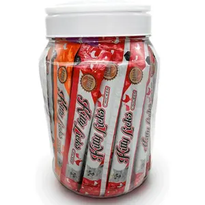 Kitty Licks Chicken Barrel (60 Tubes) 3 flavors X20 Tubes Cream Lickable Cat Treats