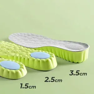 Height Increasing Insole Sports Shoe Pad Full Coverage Height Booster for Men Women