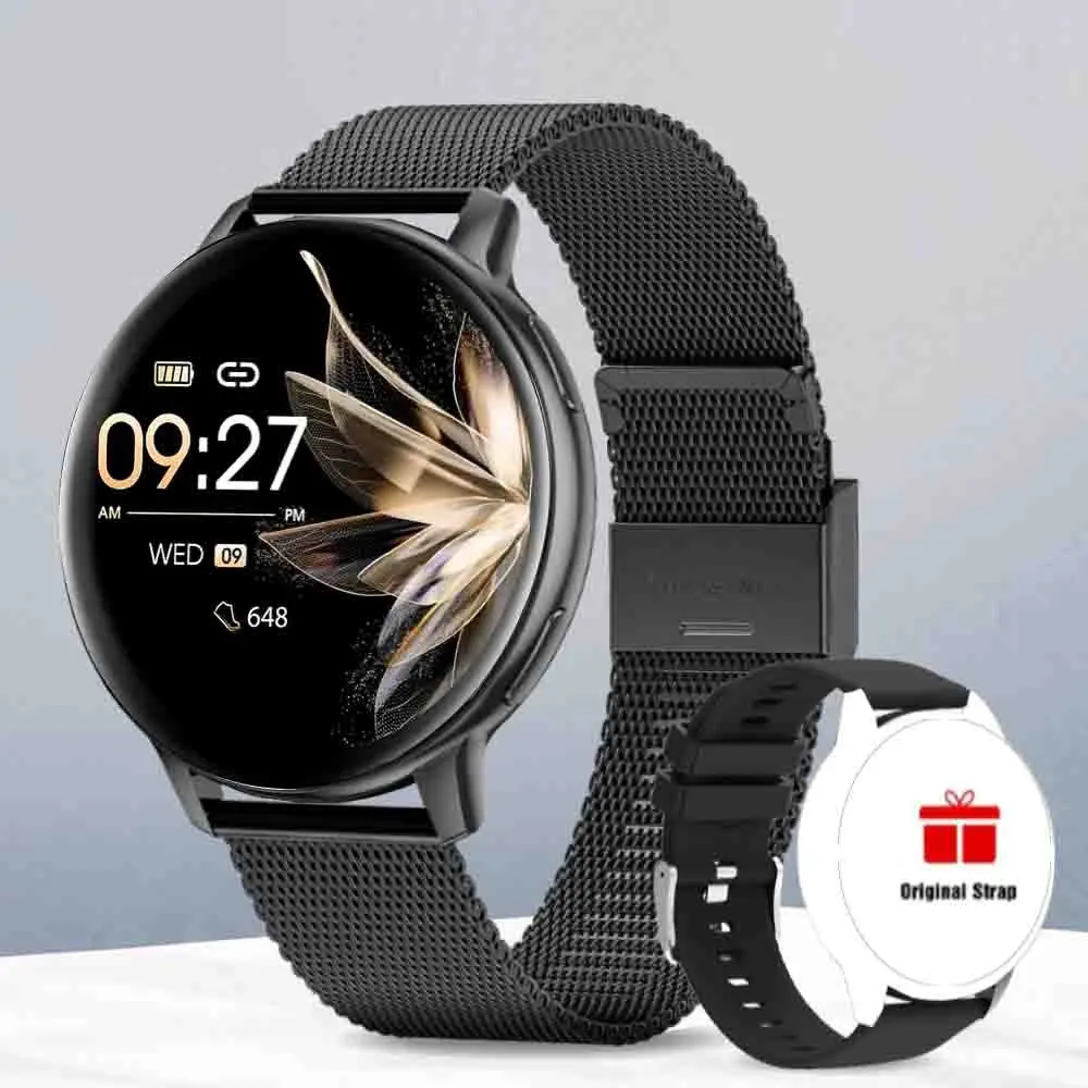 Smartwatch with Wireless Calling, Multiple Sports Modes, Music Player, and Pedometer, Compatible with iPhone and Android, Perfect Gift for Holidays