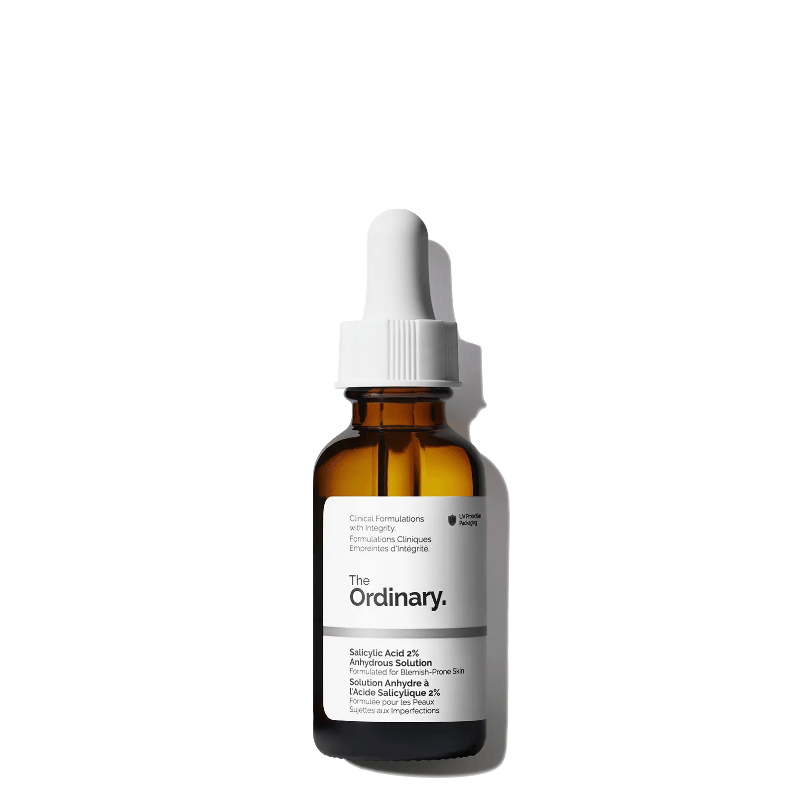 The Ordinary Salicylic Acid 2% Anhydrous Solution, Gentle Exfoliating Serum for Blemish-Prone Skin and Uneven Texture, 1 Fl Oz