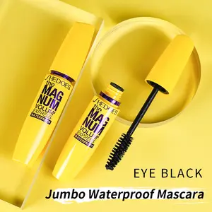 Waterproof Mascara for Big Eyes, Volumizing Mascara, Lengthening Mascara, Enhancing Mascara, Long-Lasting Waterproof Eyeliner, Perfect for Christmas Parties & Special Occasions, Enhances Volume & Length