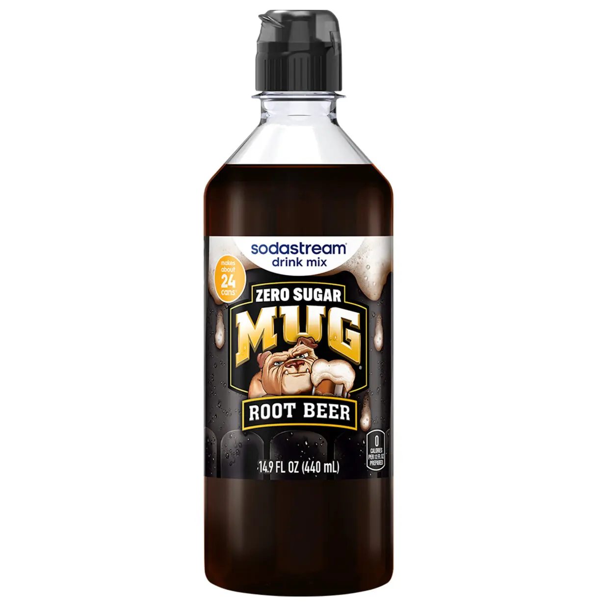 NEW 440_SodaStream® Mug® Zero Root Beer Drink Mix