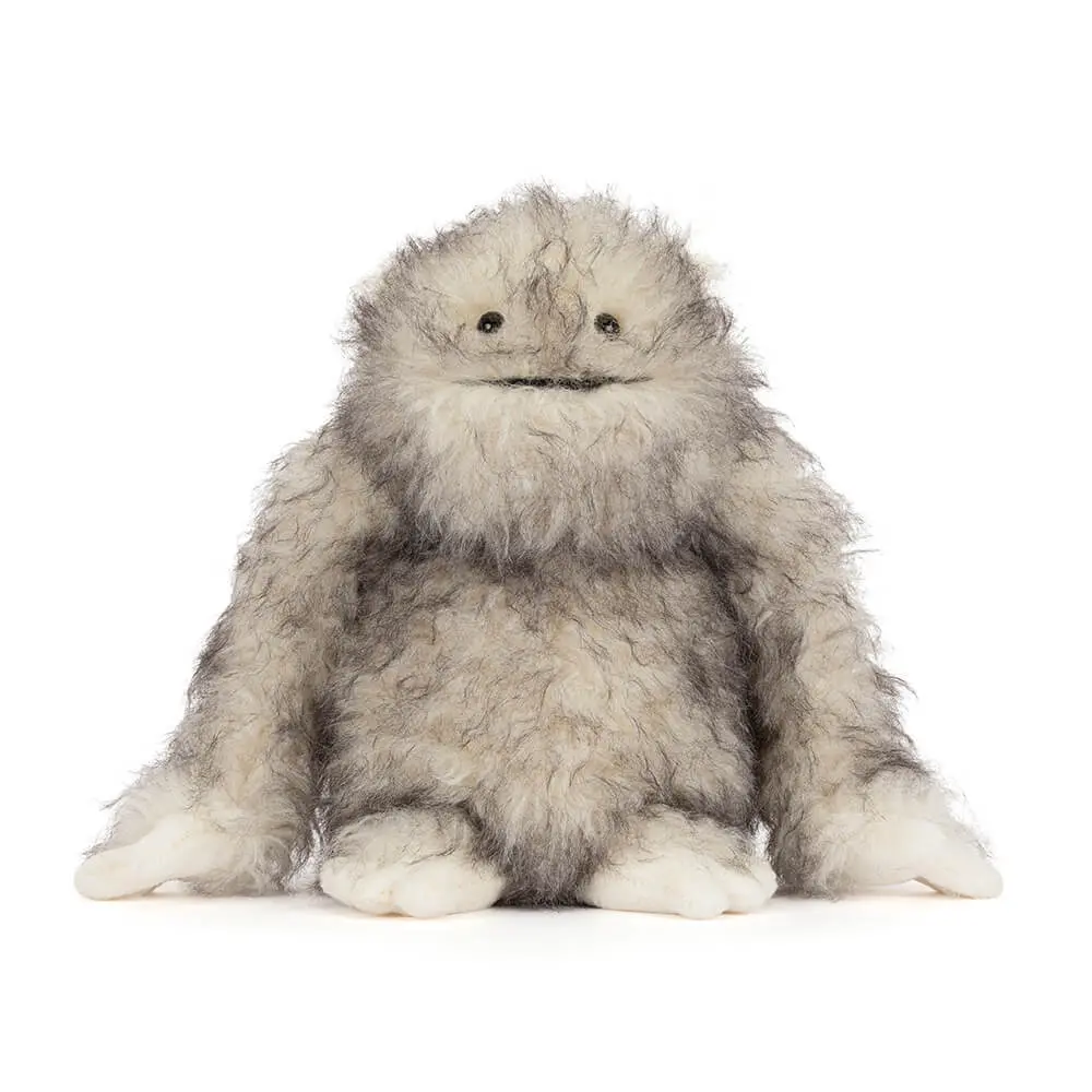 Jellycat Bretti Yeti Plush Toy, Soft Stuffed Animal, Cute and Cuddly Gift for Kids, Babies, Collectors, Home Decor, Fun Plush Toy, Keychain