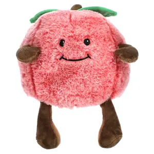Warmies Red Apple, Heatable, Weighted Soft Plush, 1 Plush