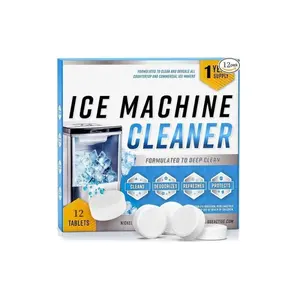 12/24 Tablets Ice machine cleaner, Ice maker cleaning tablets, Commercial ice machine cleaner, Descaling tablets for ice maker Gentle Natural Enzyme Plant-Based Bed Bug and Pest Spray Citric Acid Dishwasher Descaler drain snake diatomaceous earth mop soap