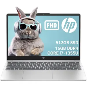 HP 15.6 inch Windows Laptop with Micro-Edge Full HD IPS Anti-Glare displayIntel,Core  i7-1355U / 7 150U,16/32GB RAM/512GB SSD Windows 11 Home Natural Silver