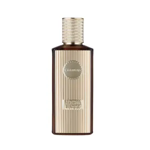 Khadlaj Mocha Latte U Caramel EDP Spray 3.4 oz - Warm Chocolatey Unisex Fragrance with Coffee Notes, Single Item for Men & Women