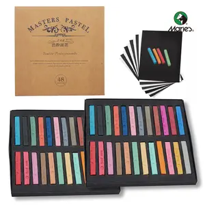 Soft Pastels, Non-Toxic, Vibrant Artist Chalk Pastels for Drawing & Blending, Ideal for Beginners & Professionals
