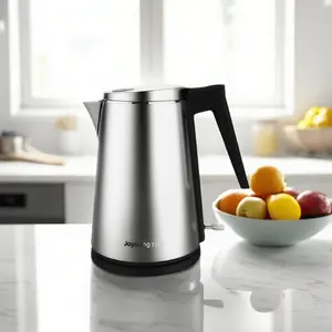 JOYOUNG Electric Kettle 1.5L Stainless Steel Dual Wall Fast Boil K15-F1U with Keep Warm and Boil-Dry Protection  Kitchen Appliances Multifunction