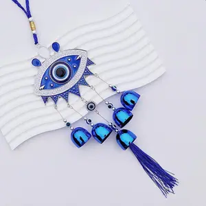 Demon Eye Wind Chime Lucky Charm Bell, Unluck Protection Hanging Ornament, Living Room Bedroom Kitchen Balcony Decor, Housewarming Gift