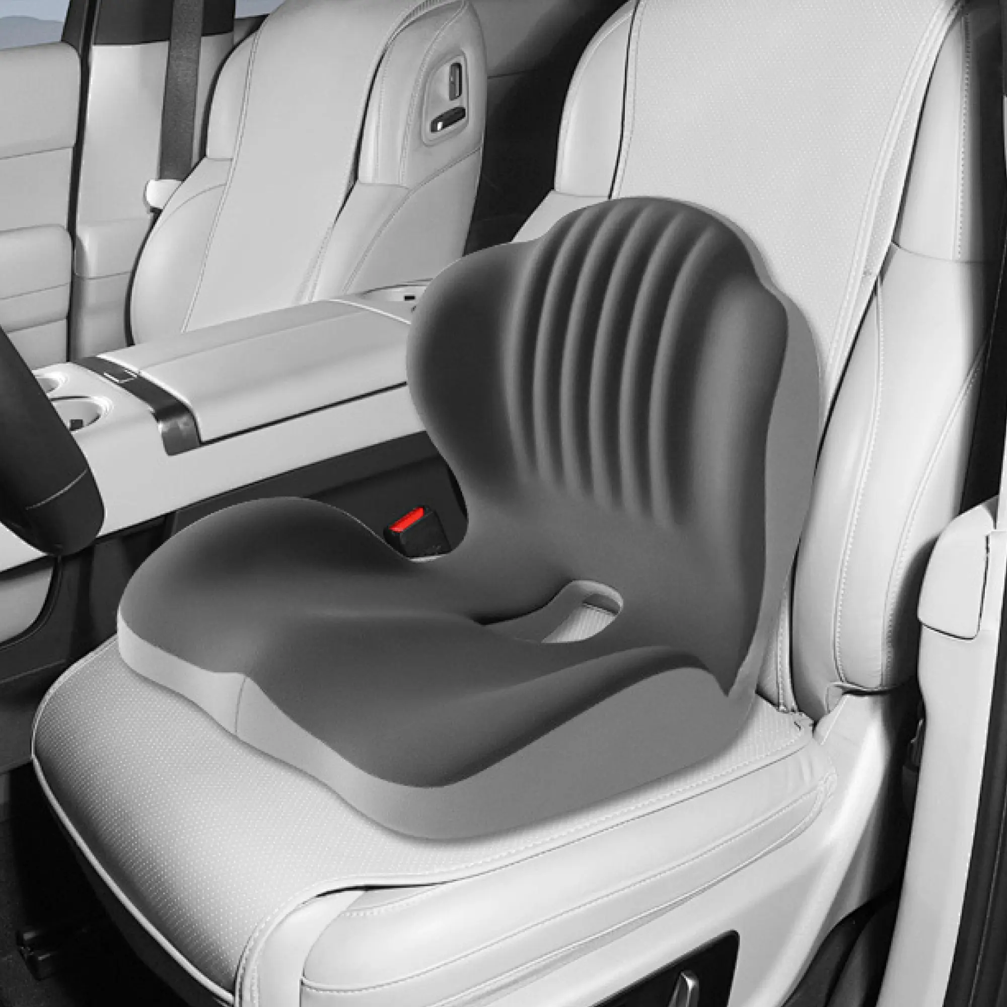 Ergonomic Memory Foam Seat Cushion with Lumbar & Back Support, Relieves Back Pain, Reduces Pressure, Ideal for Office Chairs, Stools, and Car Seats, Perfect Gift for Parents & Friends, The Most Thoughtful Gift summergarden, Father's Day
