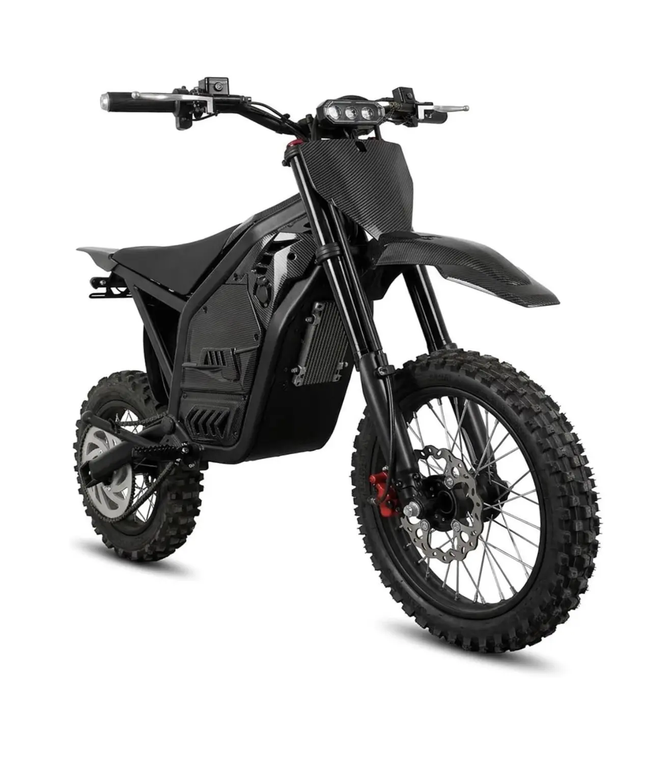 Electric Dirt Bike 4000W Electric Off-Road Motorcycle 48V 23AH E-Bike 45 MPH US