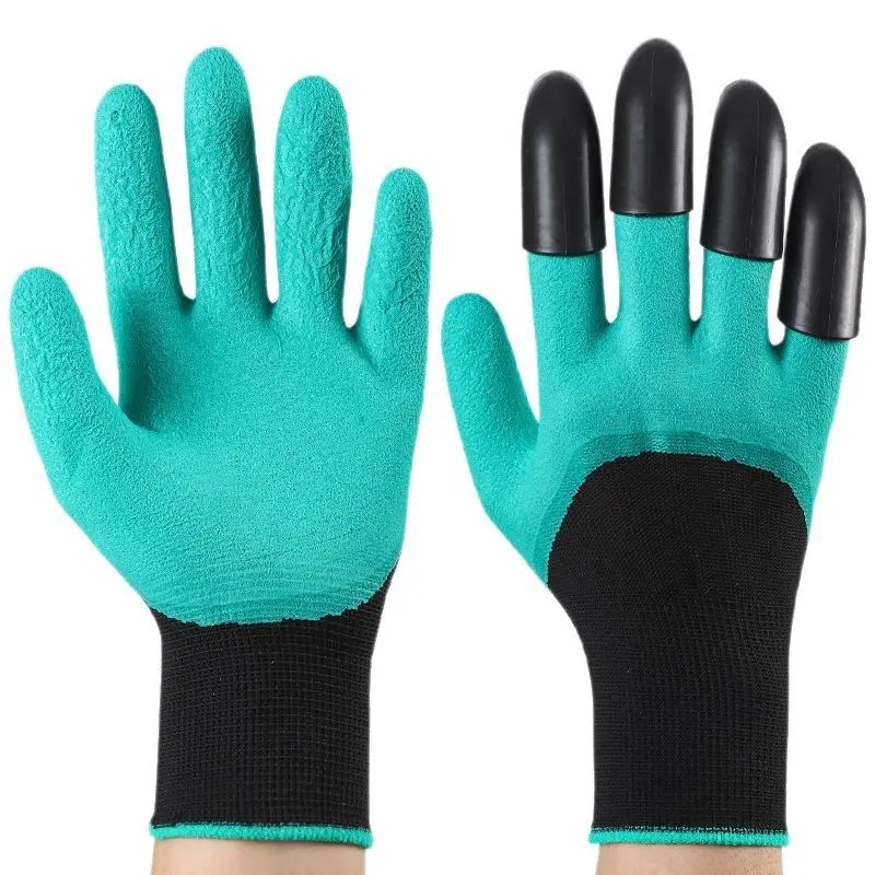 Garden Gloves with Claws for Women and Men Both Hands Gardening Work Gloves Garden Gloves Yard Work Safe Gloves for Easy Digging Planting