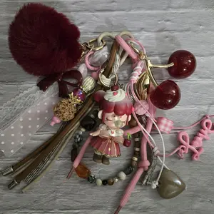 Large junk key chain or bag charm styles are all different