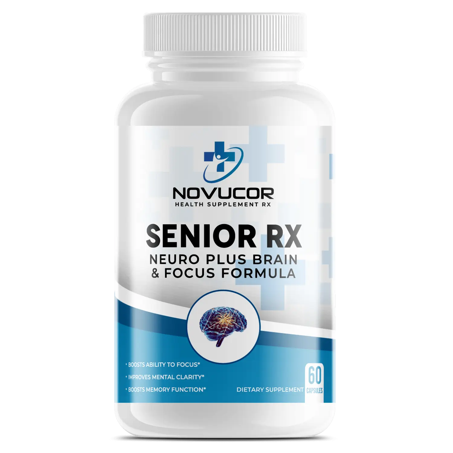Neuro Plus Senior Series - Advanced Neuro Vitamins for Older Adults Healthcare Fitness Dietary Supplement Mineral Organic Edible
