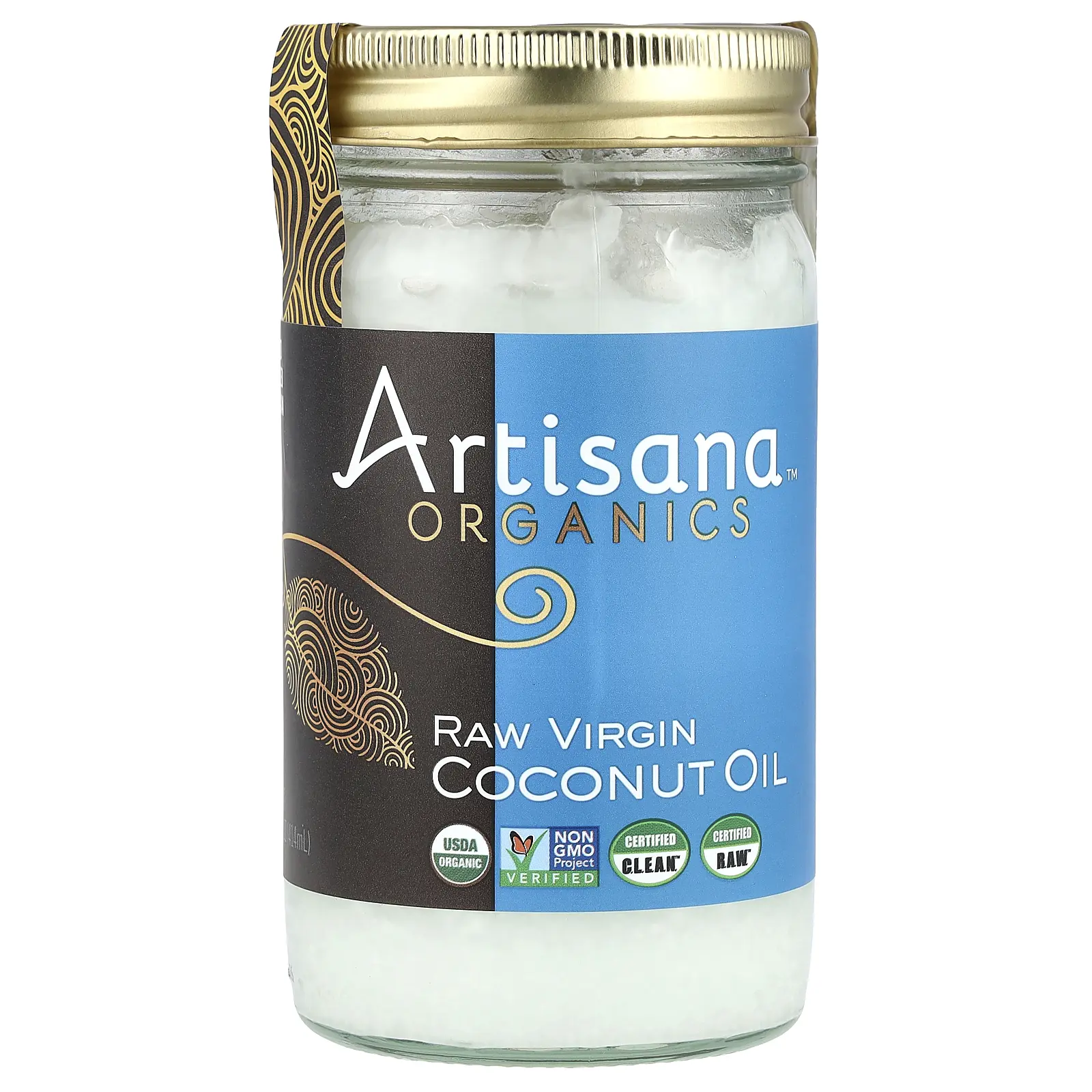 Artisana Organics, Raw Virgin Coconut Oil, 14 fl oz (414 ml)