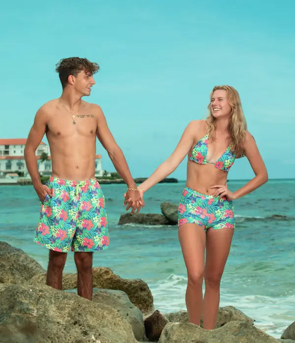 CRUISE BAE COUPLES MATCHING SWIMSUITS