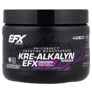 EFX Sports PH-Correct® Creatine Monohydrate, Kre-Alkalyn® EFX Powder, Neutral, 3.53 oz (100 g)